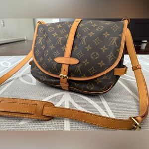 Louis Vuitton Crossbody Bag (Vintage) Saumur 30